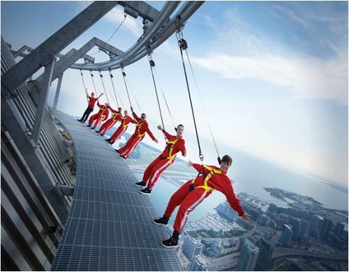 EdgeWalk, высотный аттракцион в Торонто